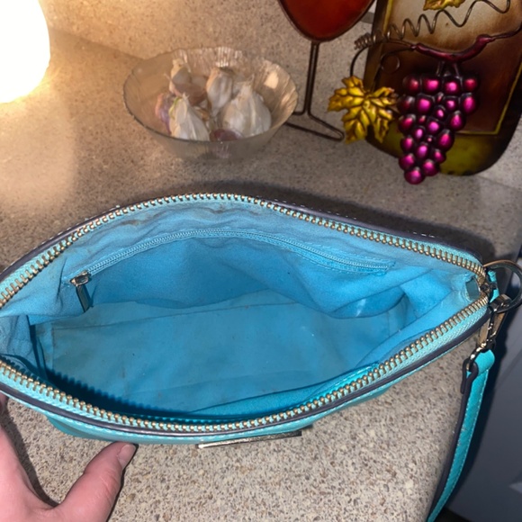 Aqua Blue PRADA Crossbody Purse - Picture 5 of 10